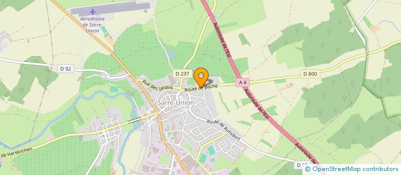 localisation de l'entreprise MONSIEUR JONATHAN BAUER  SARRE-UNION