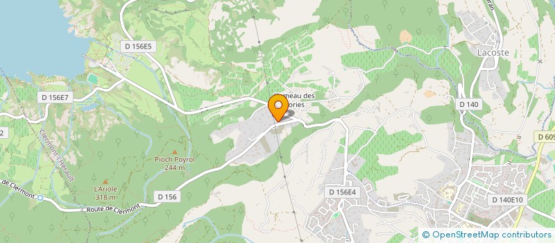 localisation de l'entreprise MONSIEUR JONATHAN BAUMANN  CLERMONT-L'HERAULT