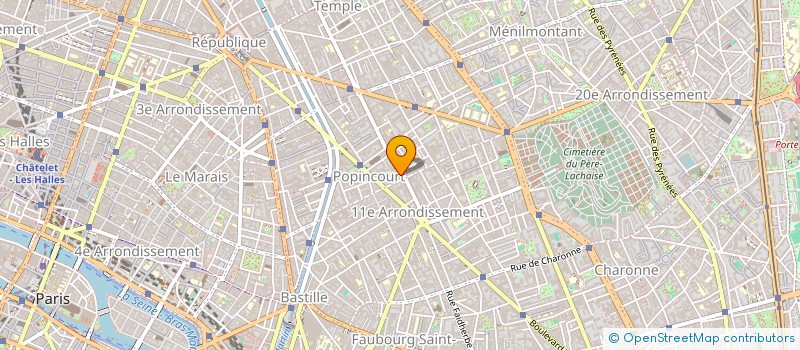 localisation de l'entreprise MONSIEUR JONATHAN BAYLE  PARIS