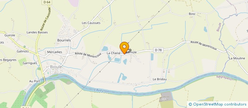 localisation de l'entreprise MONSIEUR JONATHAN BECAIS  ESPERCE