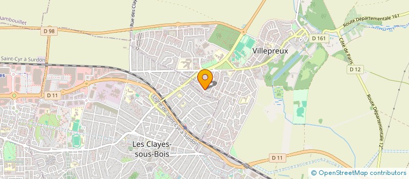 localisation de l'entreprise MONSIEUR JONATHAN BECKER  VILLEPREUX