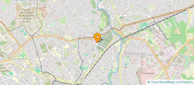 localisation de l'entreprise MONSIEUR JONATHAN BEDIN  MONTPELLIER