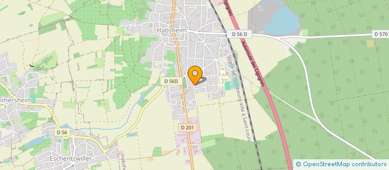 localisation de l'entreprise MONSIEUR JONATHAN BEHRA  HABSHEIM