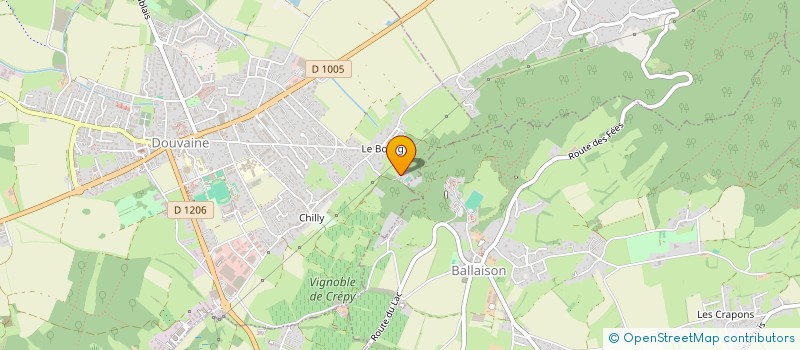 localisation de l'entreprise MONSIEUR JONATHAN BELLEGARDE  DOUVAINE