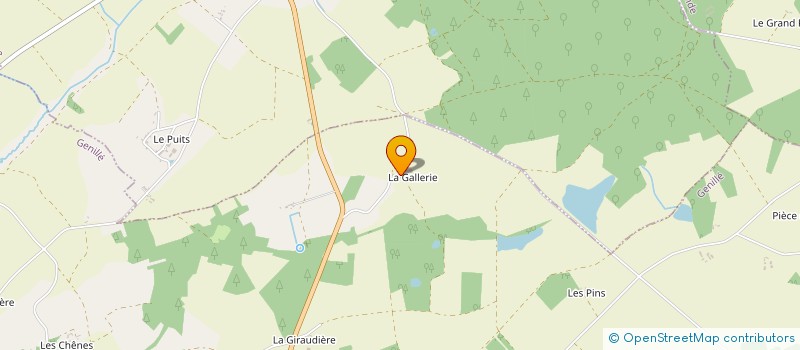 localisation de l'entreprise MONSIEUR JONATHAN BELLIARD  GENILLE