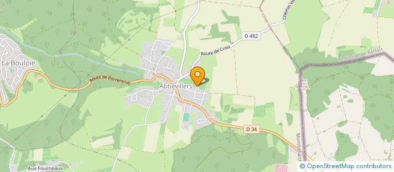 localisation de l'entreprise MONSIEUR JONATHAN BELTRAN  ABBEVILLERS