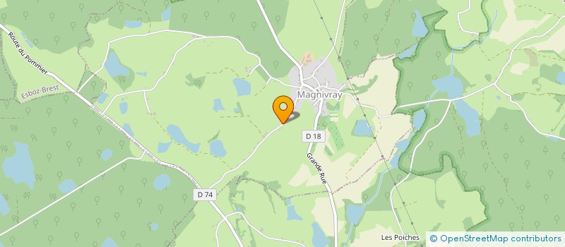 localisation de l'entreprise MONSIEUR JONATHAN BELUCHE  MAGNIVRAY