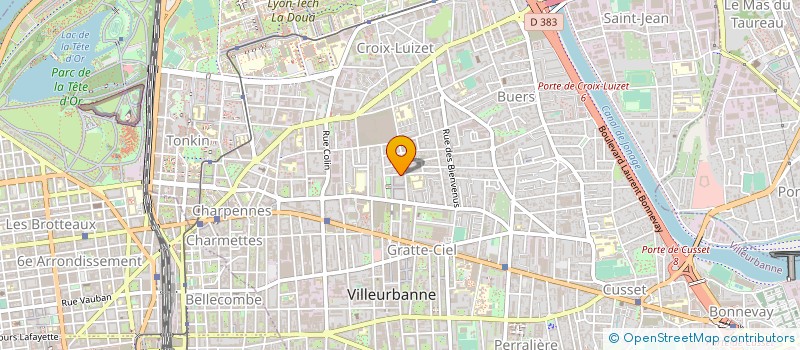 localisation de l'entreprise MONSIEUR JONATHAN BEN ABOU  VILLEURBANNE