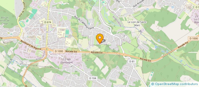 localisation de l'entreprise MONSIEUR JONATHAN BENICHOU à ANGOULEME