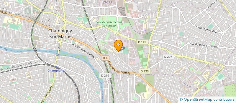 localisation de l'entreprise MONSIEUR JONATHAN BENMEBAREK à CHAMPIGNY-SUR-MARNE