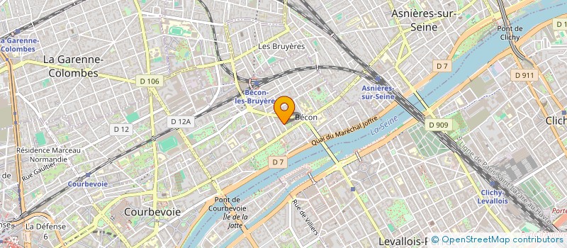 localisation de l'entreprise MONSIEUR JONATHAN BENNAIM à COURBEVOIE