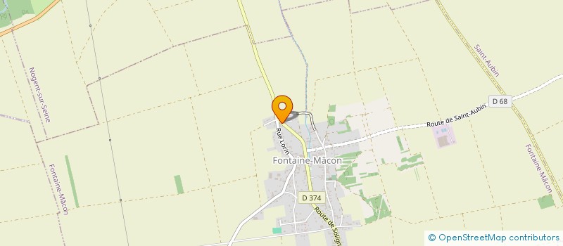 localisation de l'entreprise MONSIEUR JONATHAN BENONY  FONTAINE-MACON