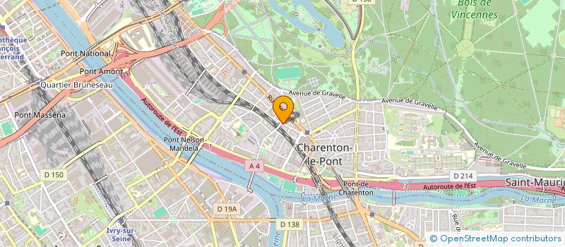 localisation de l'entreprise MONSIEUR JONATHAN BENSAID  CHARENTON-LE-PONT