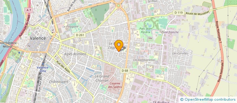 localisation de l'entreprise MONSIEUR JONATHAN BENZAHRA  VALENCE