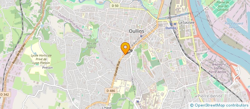 localisation de l'entreprise MONSIEUR JONATHAN BERGENA  OULLINS-PIERRE-BENITE