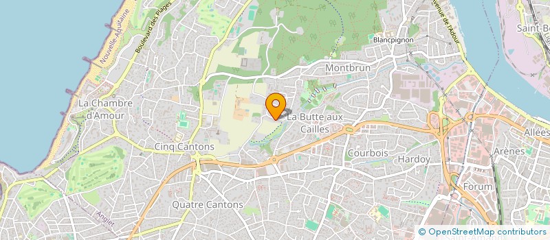 localisation de l'entreprise MONSIEUR JONATHAN BERGEROT  ANGLET