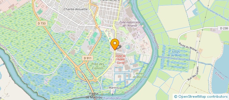 localisation de l'entreprise MONSIEUR JONATHAN BERTAUDEAU  ROCHEFORT