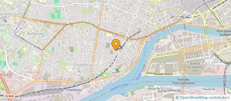 localisation de l'entreprise MONSIEUR JONATHAN BERTHEBAUD  NANTES