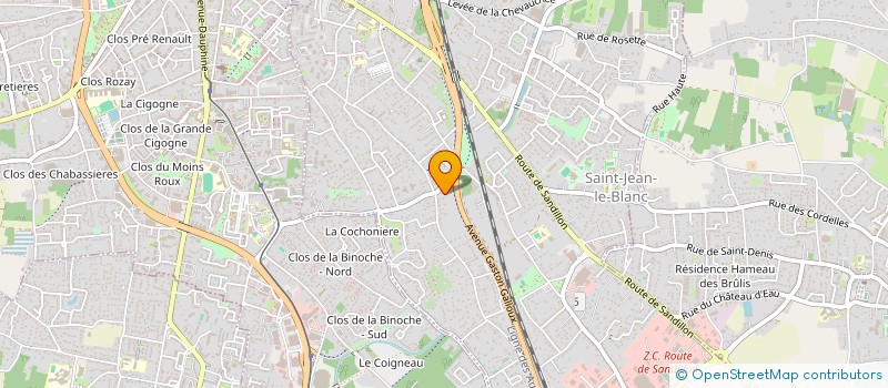 localisation de l'entreprise MONSIEUR JONATHAN BESSAUDOU  TRAINOU