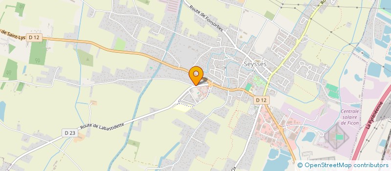 localisation de l'entreprise MONSIEUR JONATHAN BIANCHINI  SEYSSES