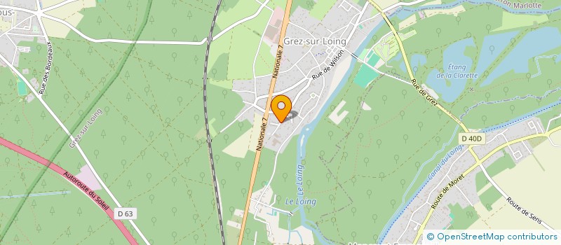 localisation de l'entreprise MONSIEUR JONATHAN BIE  GREZ-SUR-LOING