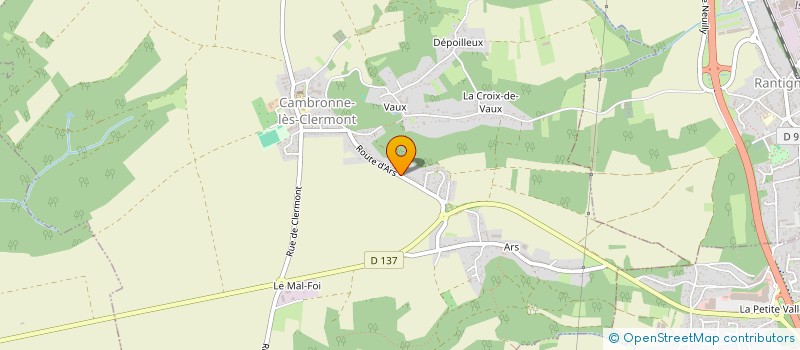 localisation de l'entreprise MONSIEUR JONATHAN BINGONO MEKOULOU  CAMBRONNE-LES-CLERMONT