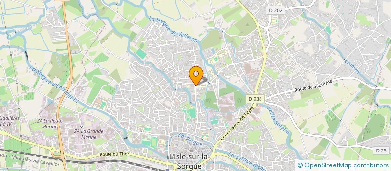 localisation de l'entreprise MONSIEUR JONATHAN BLANC à L'ISLE-SUR-LA-SORGUE