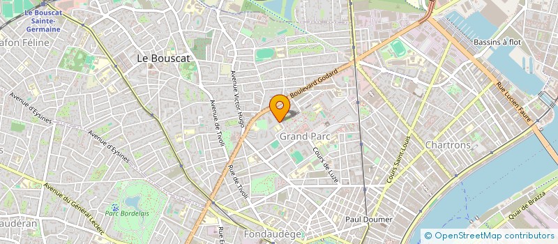 localisation de l'entreprise MONSIEUR JONATHAN BLANC  BORDEAUX