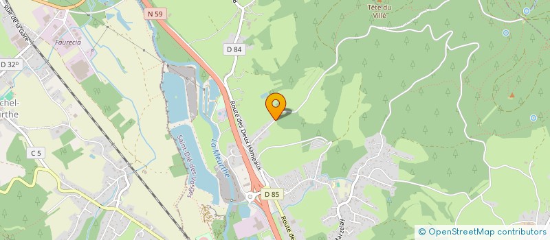 localisation de l'entreprise MONSIEUR JONATHAN BLONDEL  SAINT-DIE-DES-VOSGES