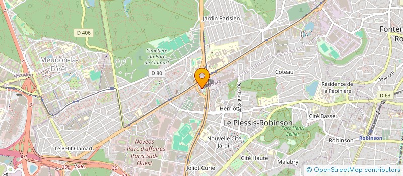 localisation de l'entreprise MONSIEUR JONATHAN BLONDET-DECHORGNAT à CLAMART