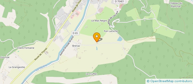 localisation de l'entreprise MONSIEUR JONATHAN BLONDY à MONTIGNAC-LASCAUX