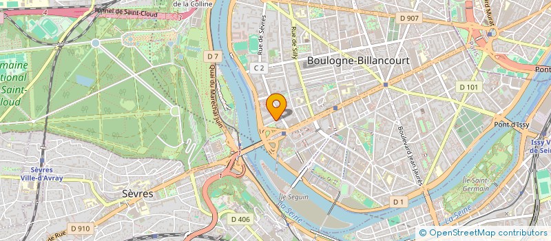 localisation de l'entreprise MONSIEUR JONATHAN BLOQUET à BOULOGNE-BILLANCOURT