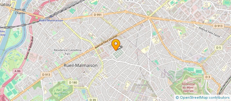 localisation de l'entreprise MONSIEUR JONATHAN BOBO à RUEIL-MALMAISON