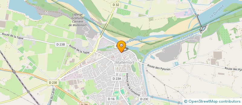 localisation de l'entreprise MONSIEUR JONATHAN BOCANEGRA-ALVAREZ  MALLEMORT