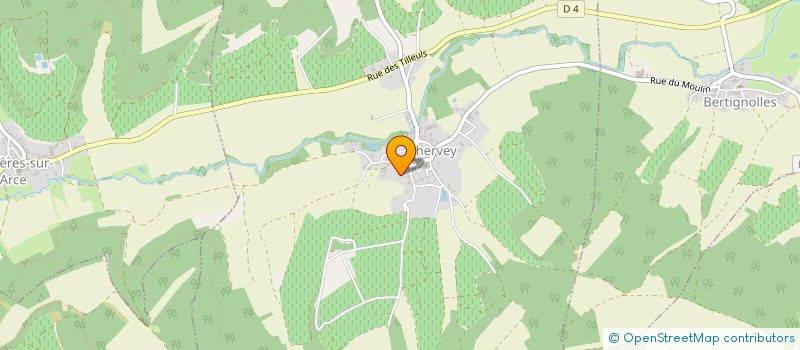 localisation de l'entreprise MONSIEUR JONATHAN BOIZARD  CHERVEY