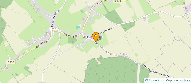 localisation de l'entreprise MONSIEUR JONATHAN BONNARD  CREQUY