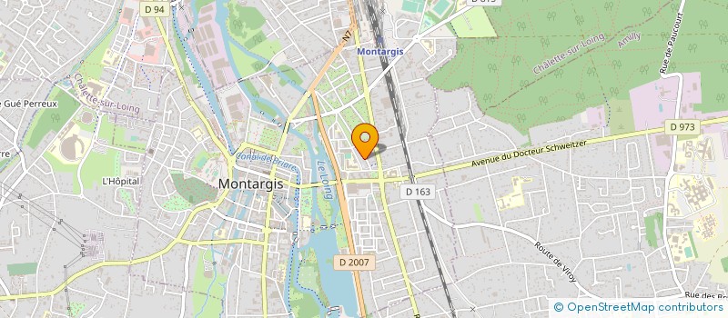 localisation de l'entreprise MONSIEUR JONATHAN BORET à MONTARGIS