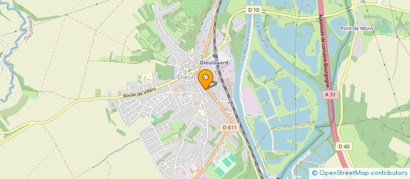 localisation de l'entreprise MONSIEUR JONATHAN BOUCHER  DIEULOUARD