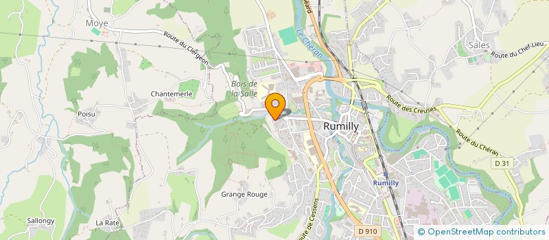 localisation de l'entreprise MONSIEUR JONATHAN BOUCHINDOMME  RUMILLY