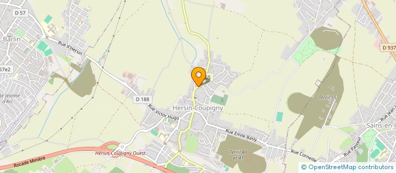 localisation de l'entreprise MONSIEUR JONATHAN BOUFFLERS  SAINS EN GOHELLE