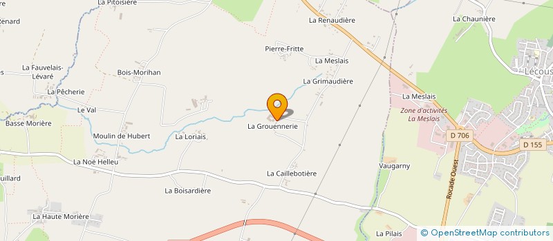 localisation de l'entreprise MONSIEUR JONATHAN BOULVAIS à ROMAGNE