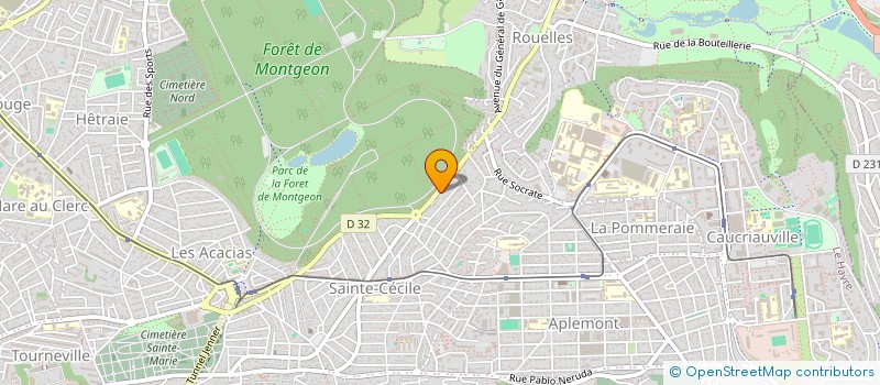 localisation de l'entreprise MONSIEUR JONATHAN BOUREZ à LE HAVRE