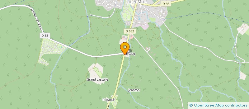 localisation de l'entreprise MONSIEUR JONATHAN BOURGOUIN  LIT-ET-MIXE