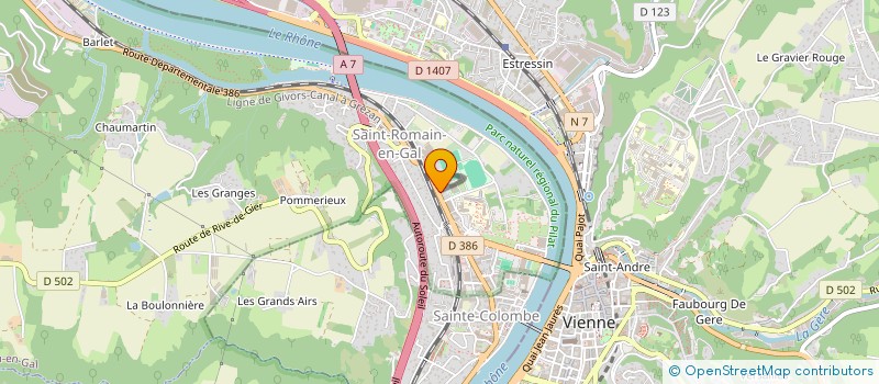 localisation de l'entreprise MONSIEUR JONATHAN BOURGUIGNON  SAINT-ROMAIN-EN-GAL