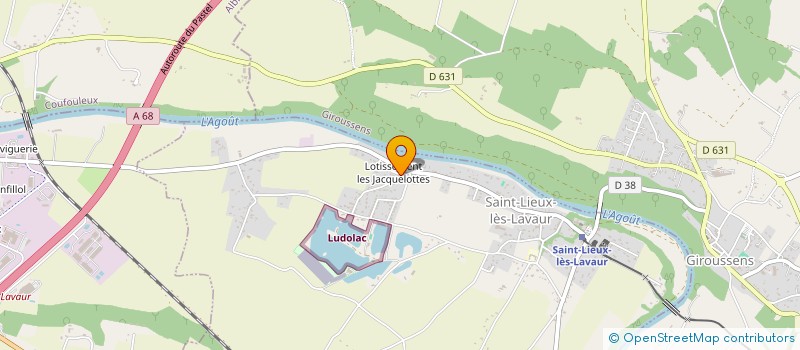 localisation de l'entreprise MONSIEUR JONATHAN BOUTES  SAINT-LIEUX-LES-LAVAUR