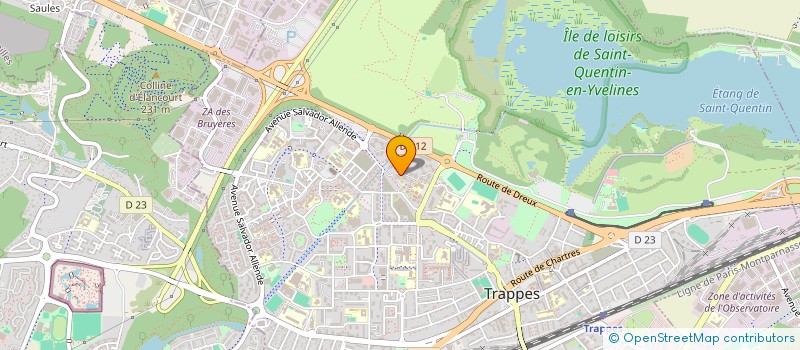 localisation de l'entreprise MONSIEUR JONATHAN BOUVIER à TRAPPES