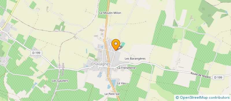 localisation de l'entreprise MONSIEUR JONATHAN BRIVAIN  TERRANJOU