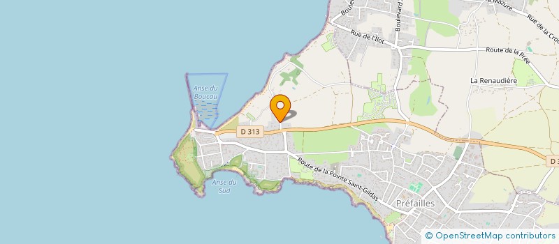 localisation de l'entreprise MONSIEUR JONATHAN BROSSEAU à LA PLAINE-SUR-MER