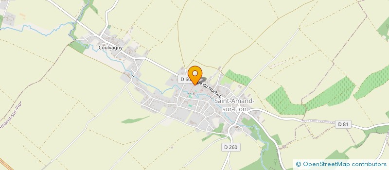 localisation de l'entreprise MONSIEUR JONATHAN BROUTIN  SAINT-AMAND-SUR-FION