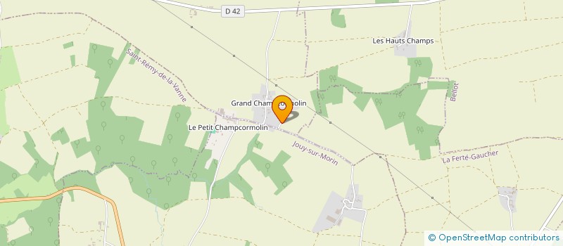 localisation de l'entreprise MONSIEUR JONATHAN BUDKA  SAINT-LEGER